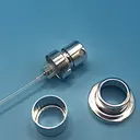 Perfume mist sprayer nozzle design